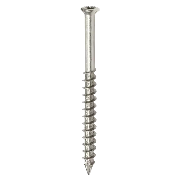 [WT-40045-A2] Screw for fastening cladding of terraces and floors TX20 4x45 Inox A2