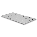 Perforated connector plate 80x80x2