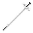 Bucha anilha com poliamida com pino TTH, 10/60x210mm, polypropylen