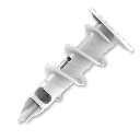 Bucha turbo 10x35mm, nylon