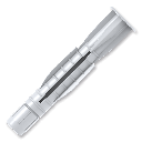 Hollow wall plug with flange 10x61mm, polyethylen