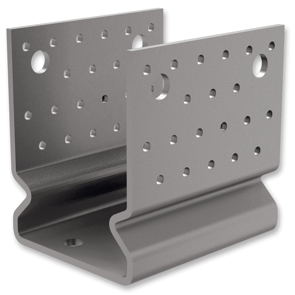 [10102] Ancoragem elemento Typ U 100x80x4 com ranhura