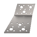 Cantoneira 135° VALBY 80x63x108x2 direito