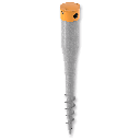 Ground Screw Round Post 26-55x560mm
