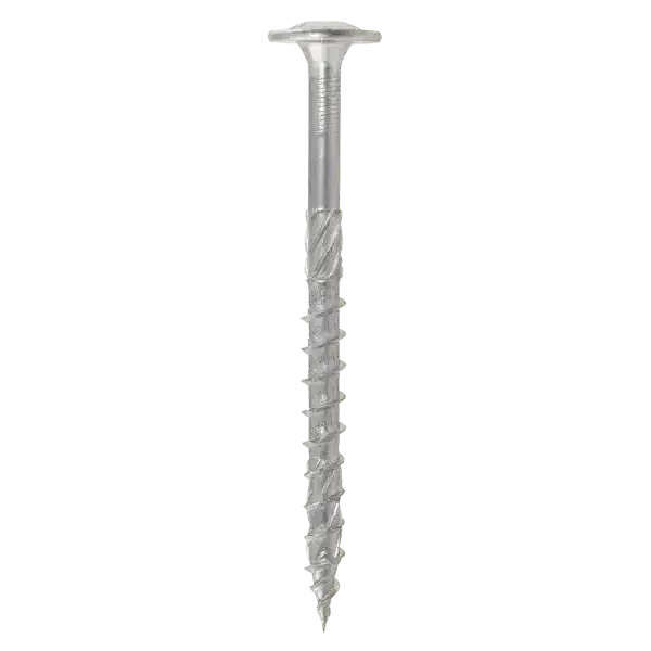 [WKCP-08200-B] Construction Screw 8x200 Flangehead TX40 White Zinc